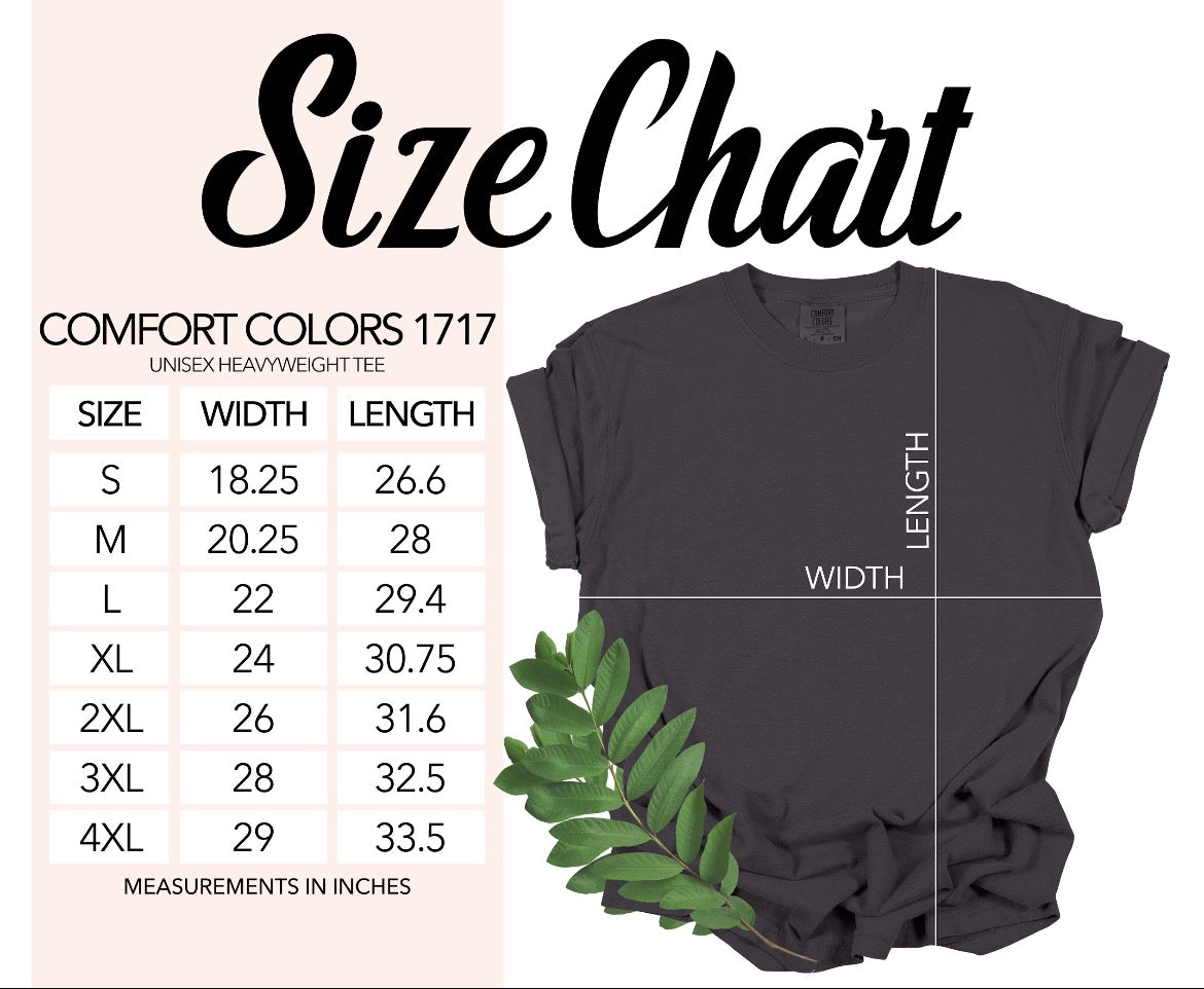 CREATE  comfort colors t-shirt