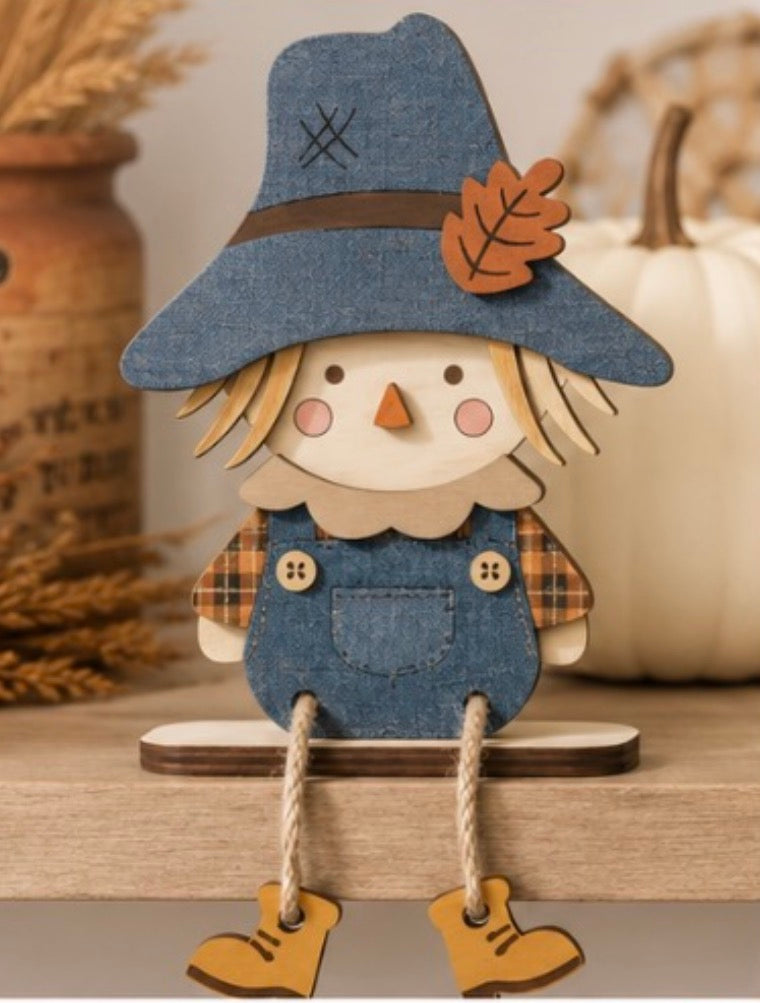 August 2026 Paint Party Live Event - Scarecrow Shelf Sitter Kit