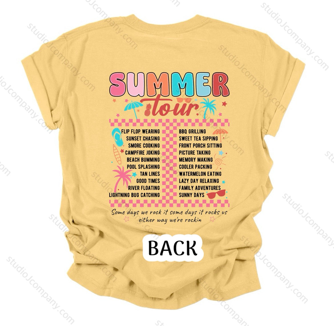 Old School Summer Tour Concert Tee