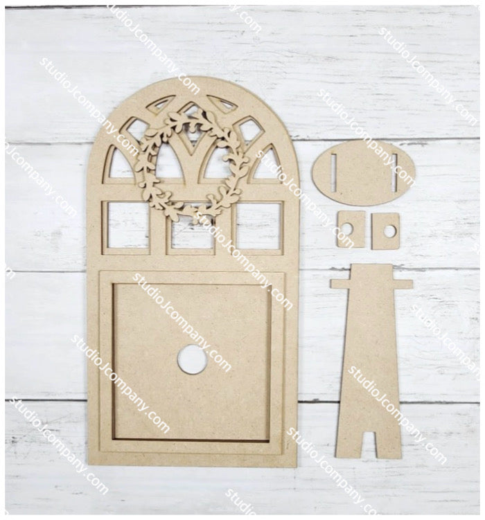Interchangeable Arched Window Frame- Inserts sold separately