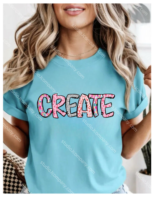 CREATE  comfort colors t-shirt