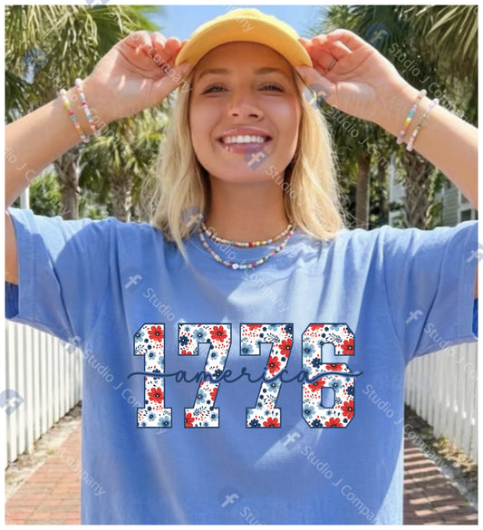 1776 America tee