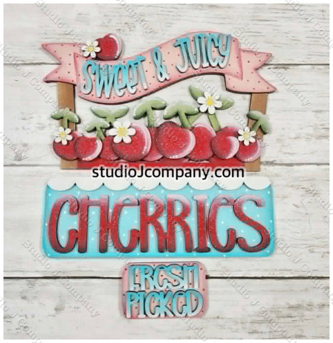 Cherries Insert for Interchangeable Basket (basket kit sold separately)