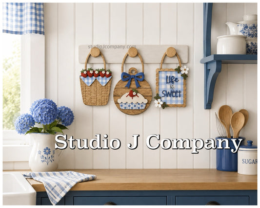strawberry Interchangeable set for Peg Sign