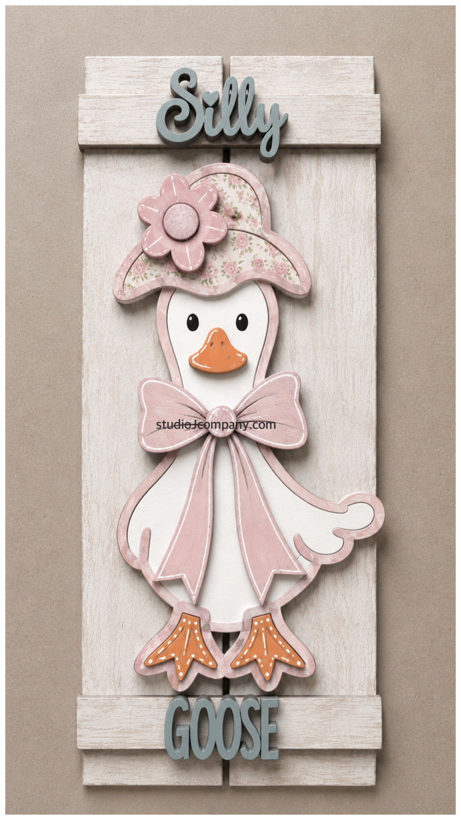 DIVA NIGHT project - Silly Goose leaning plaque