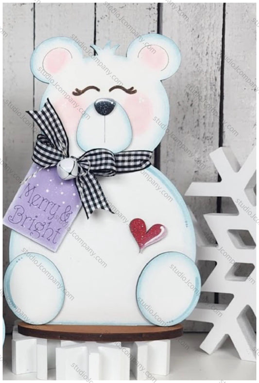 Polar Bear Shelf Sitter- DIY Craft Kit