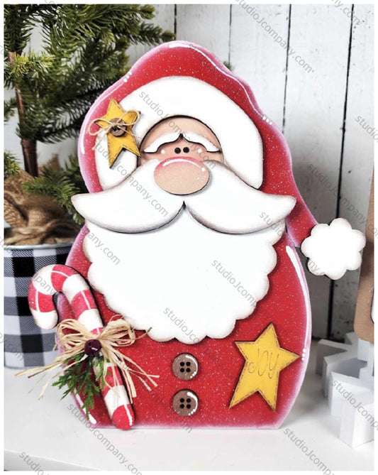 Classic Santa Shelf Sitter - DIY Craft Kit