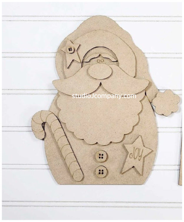 Classic Santa Shelf Sitter - DIY Craft Kit