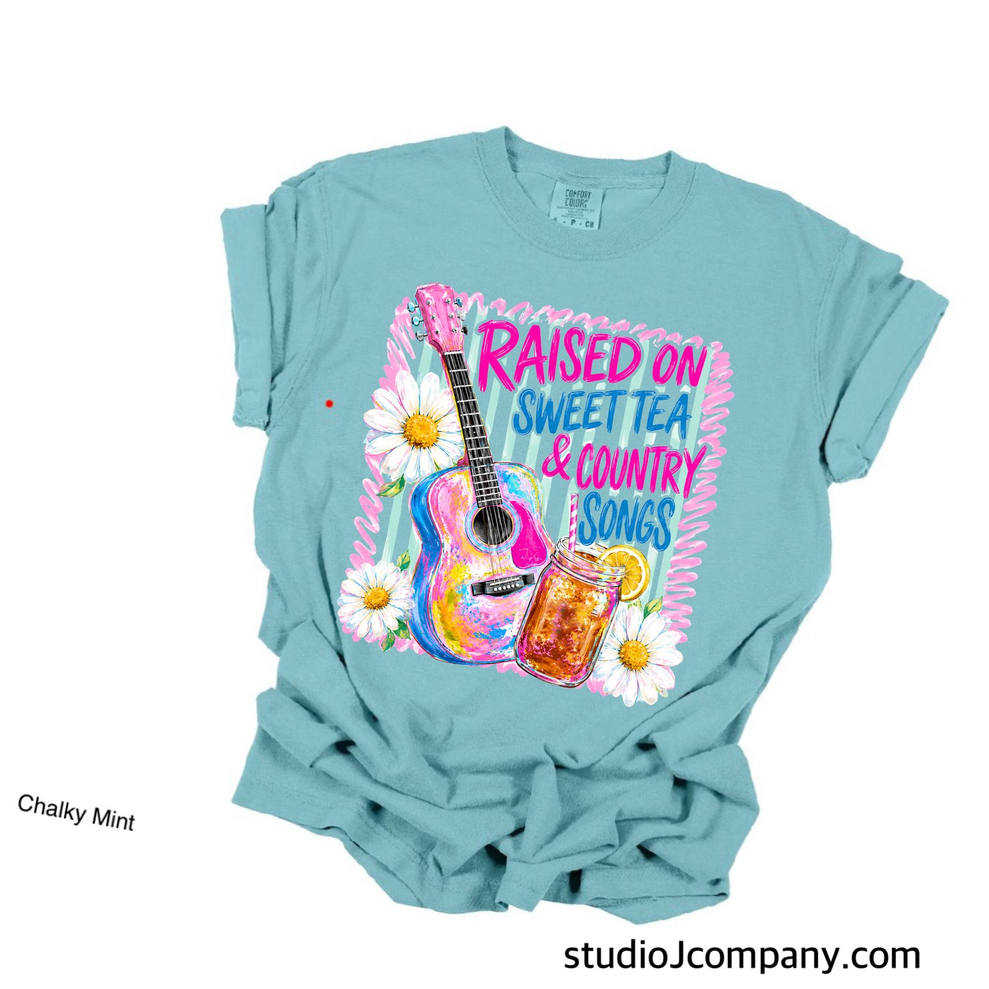 Raised on Sweet Tea & Country Songs - Summer Tee Collection