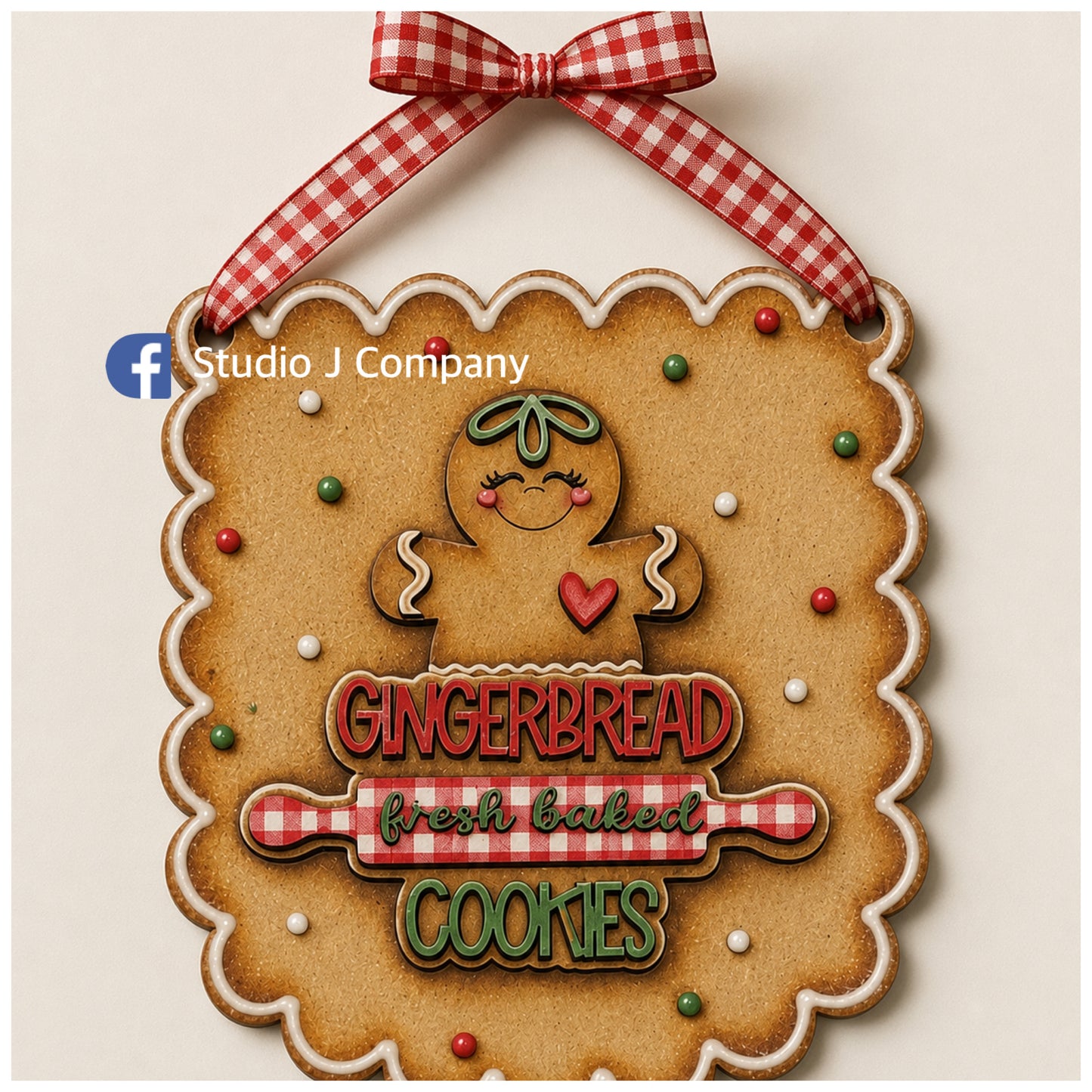 July 30th Diva Night- Gingerbread Cookie Sign- DIY kit