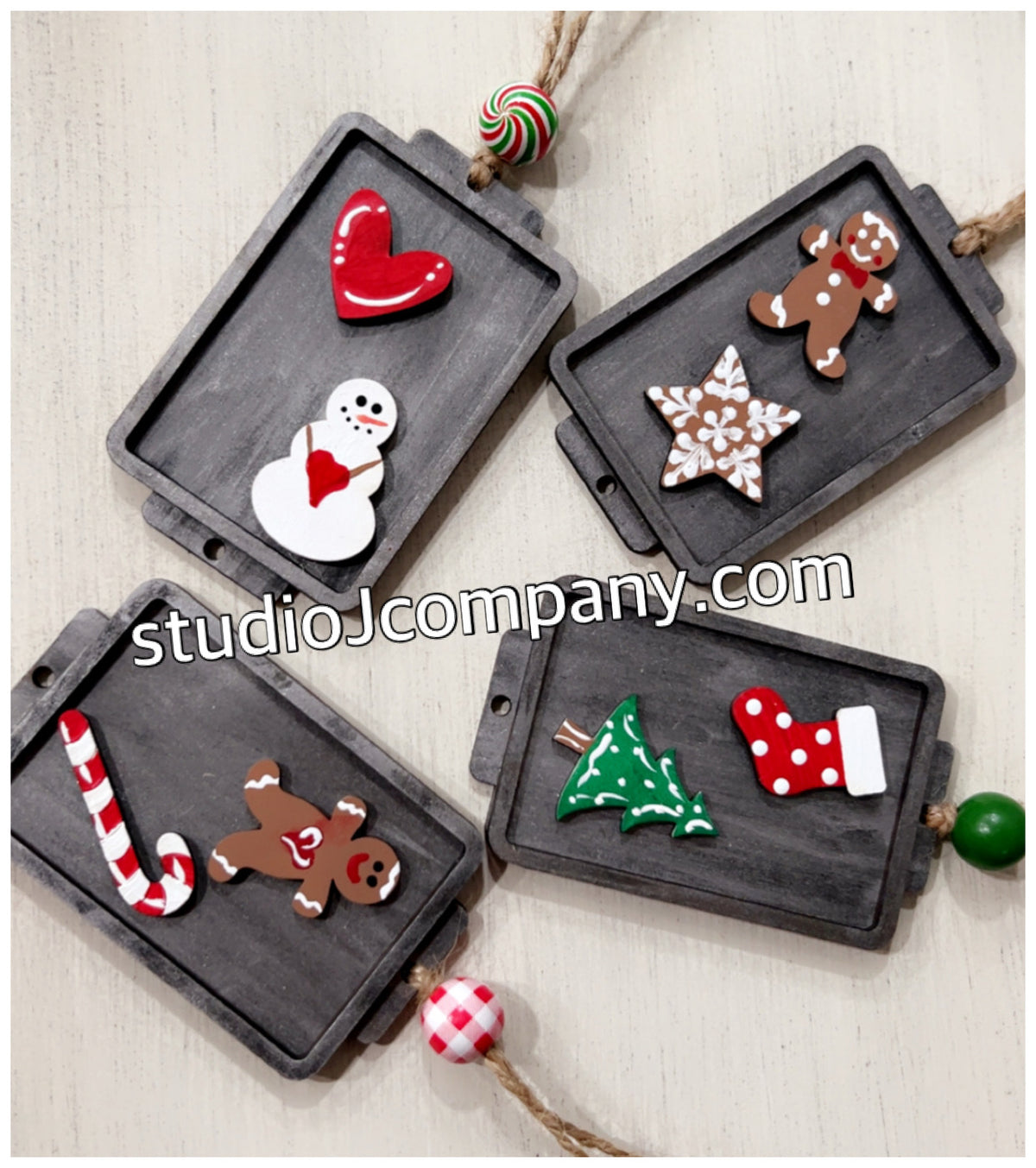 Countdown to Christmas- Cookies for Santa Ornament Bundle