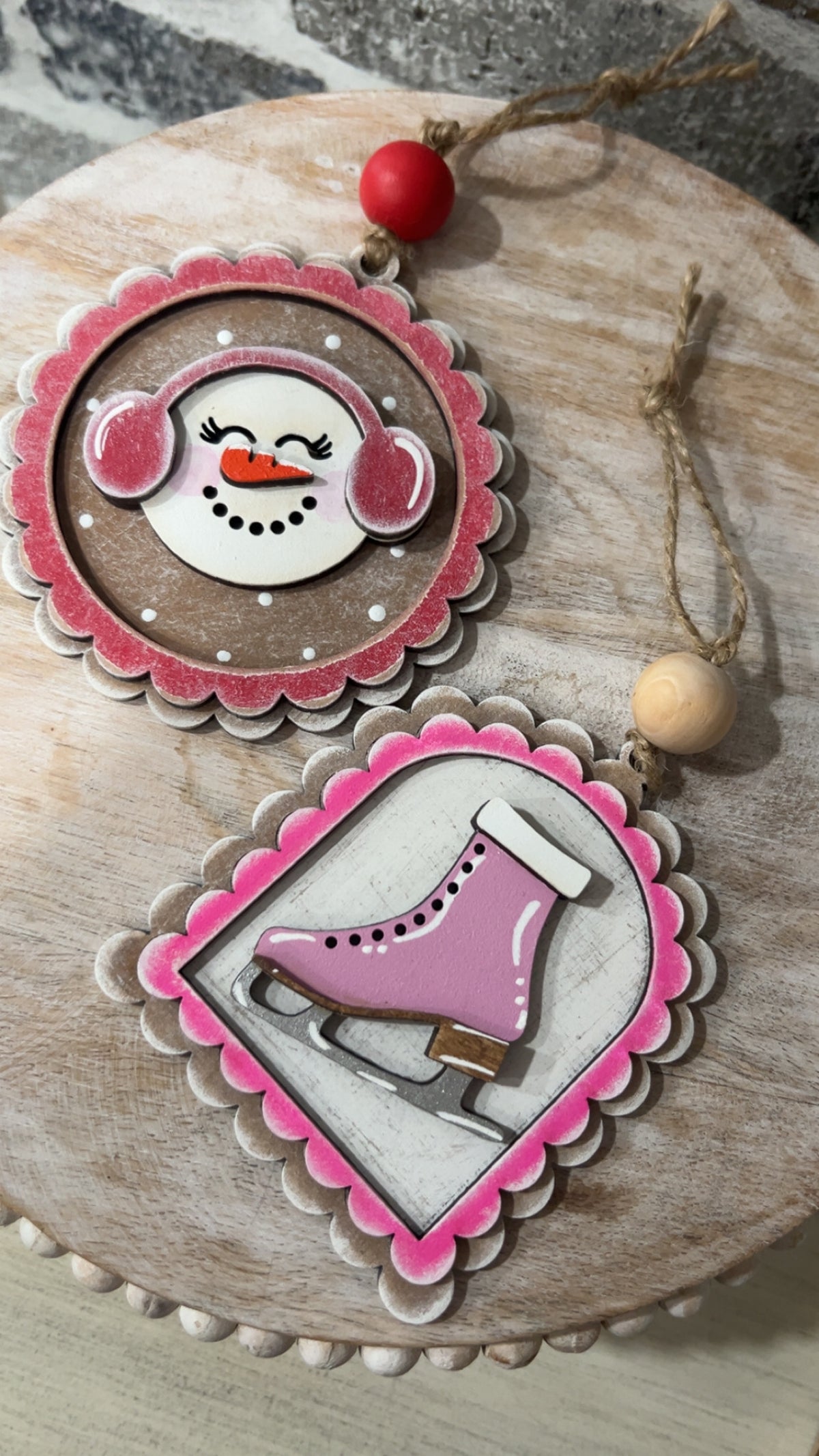 Countdown to Christmas Ornament Bundle- Winter Whimsy DIY ornaments