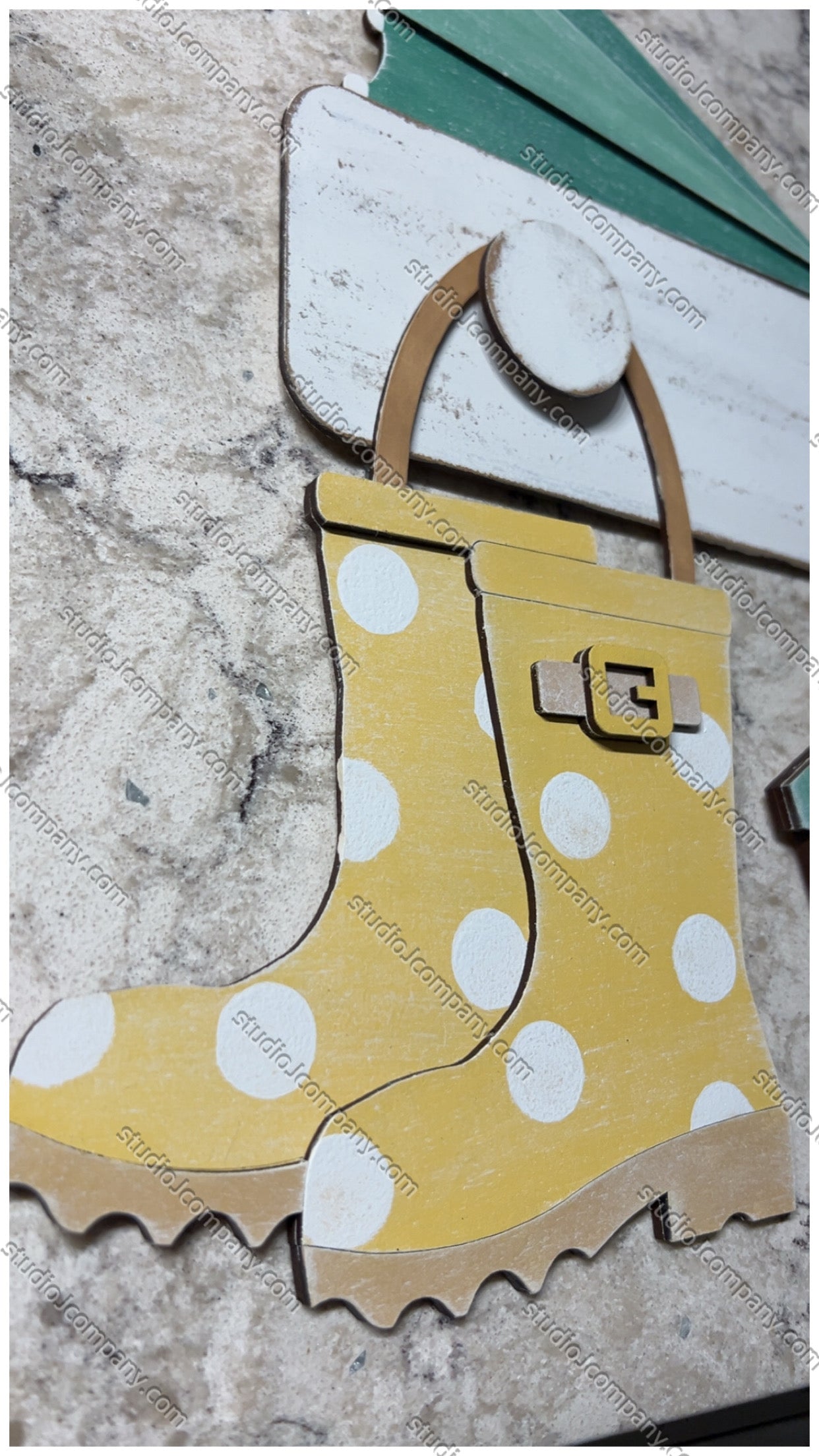 Spring Interchangeable Set for Peg Sign